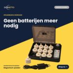 Få 12 genopladelige 3D LED fyrfadslys med op til 400 timers brug, fjernbetjening, timerfunktion og praktisk opladning - bæredygtig, batterifri belysning til dit hjem.